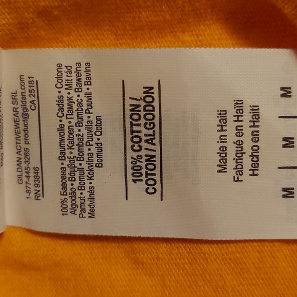 Tennessee T Shirt - Gildan Medium UT Orange - Picture 4 of 4